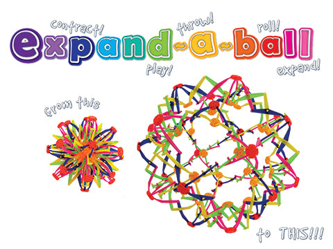 Expanding plastic 2025 ball