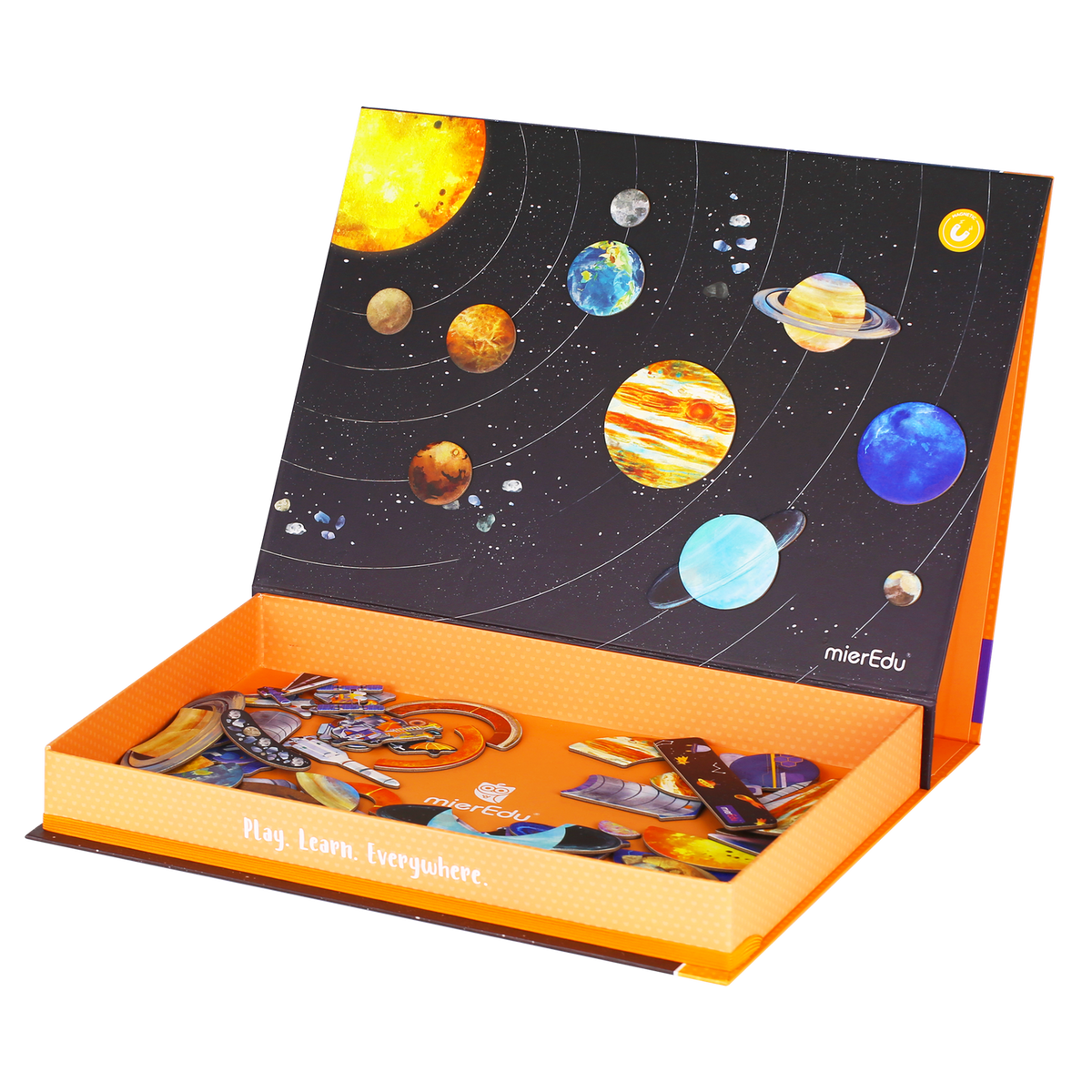 mierEdu magnetic art case - All about space