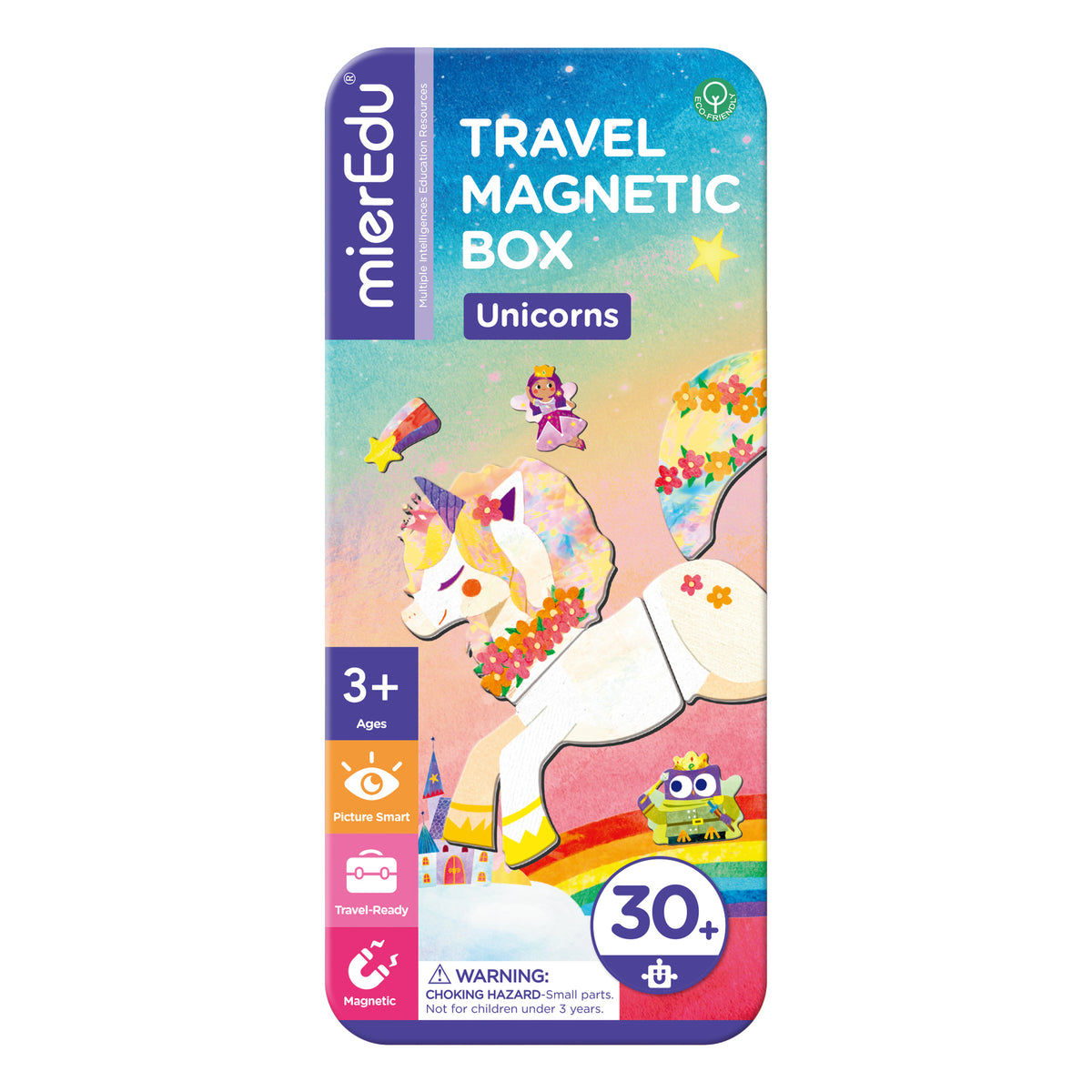 mierEdu Travel Magnetic Box - Unicorns