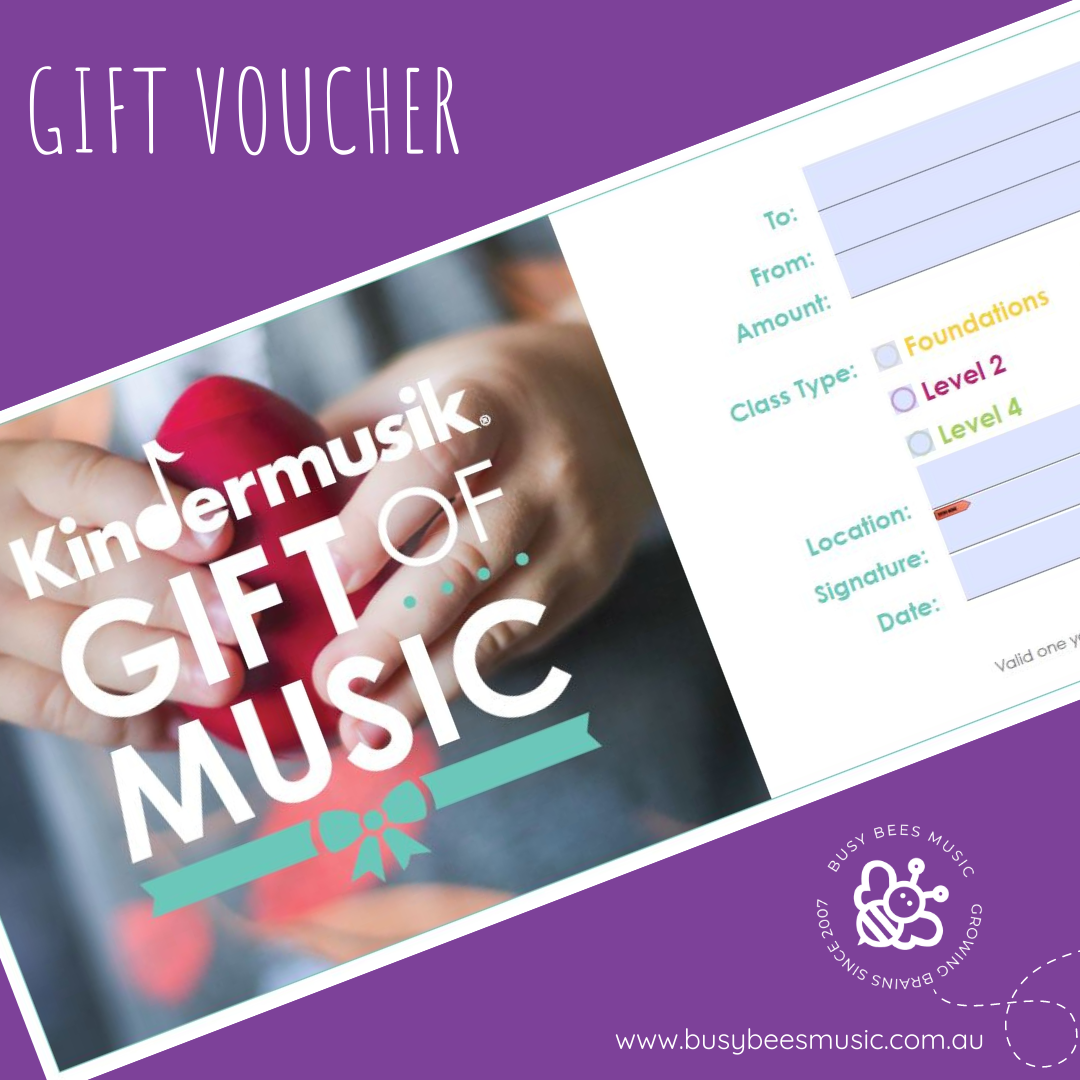 Busy Bees Music Gift Voucher