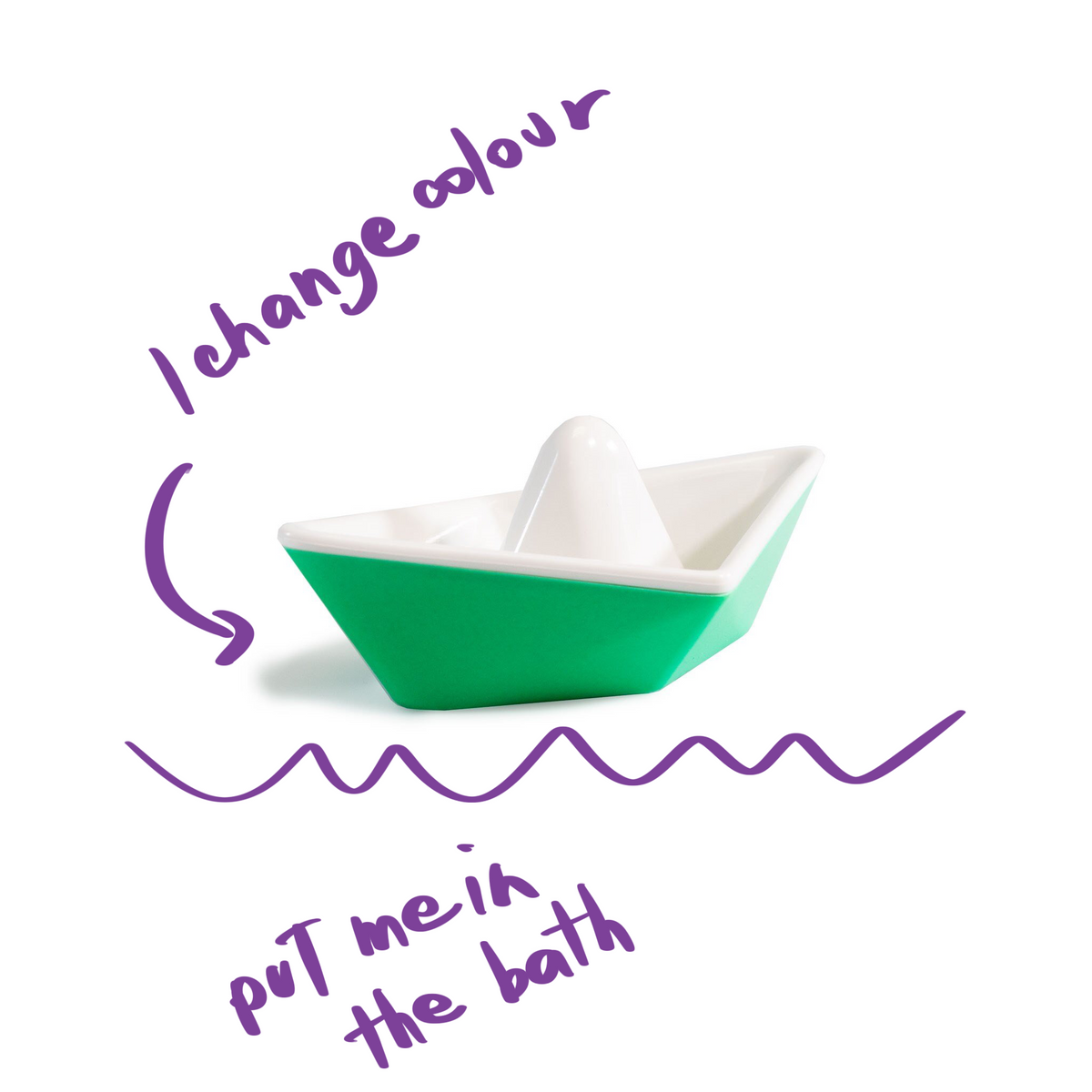 Origami Bath Boat