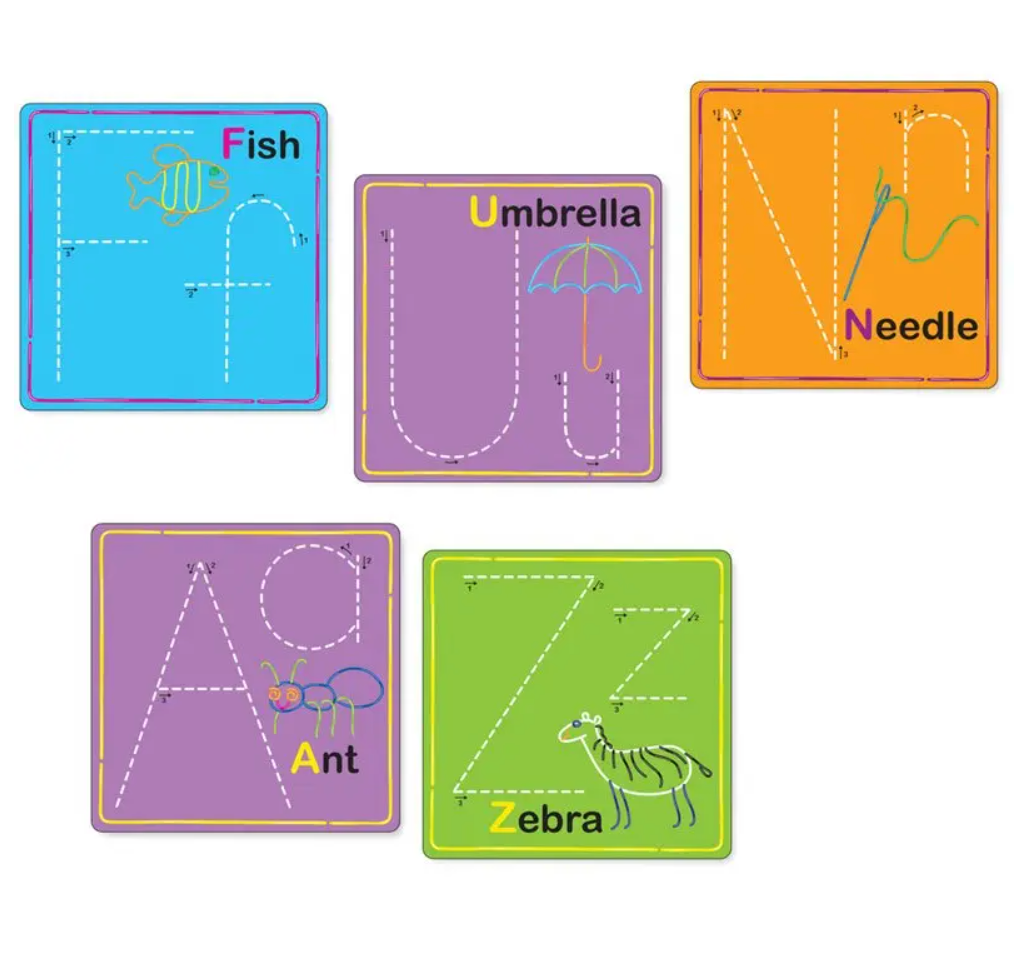 WIkki stix learn your alphabet early learning alphabet