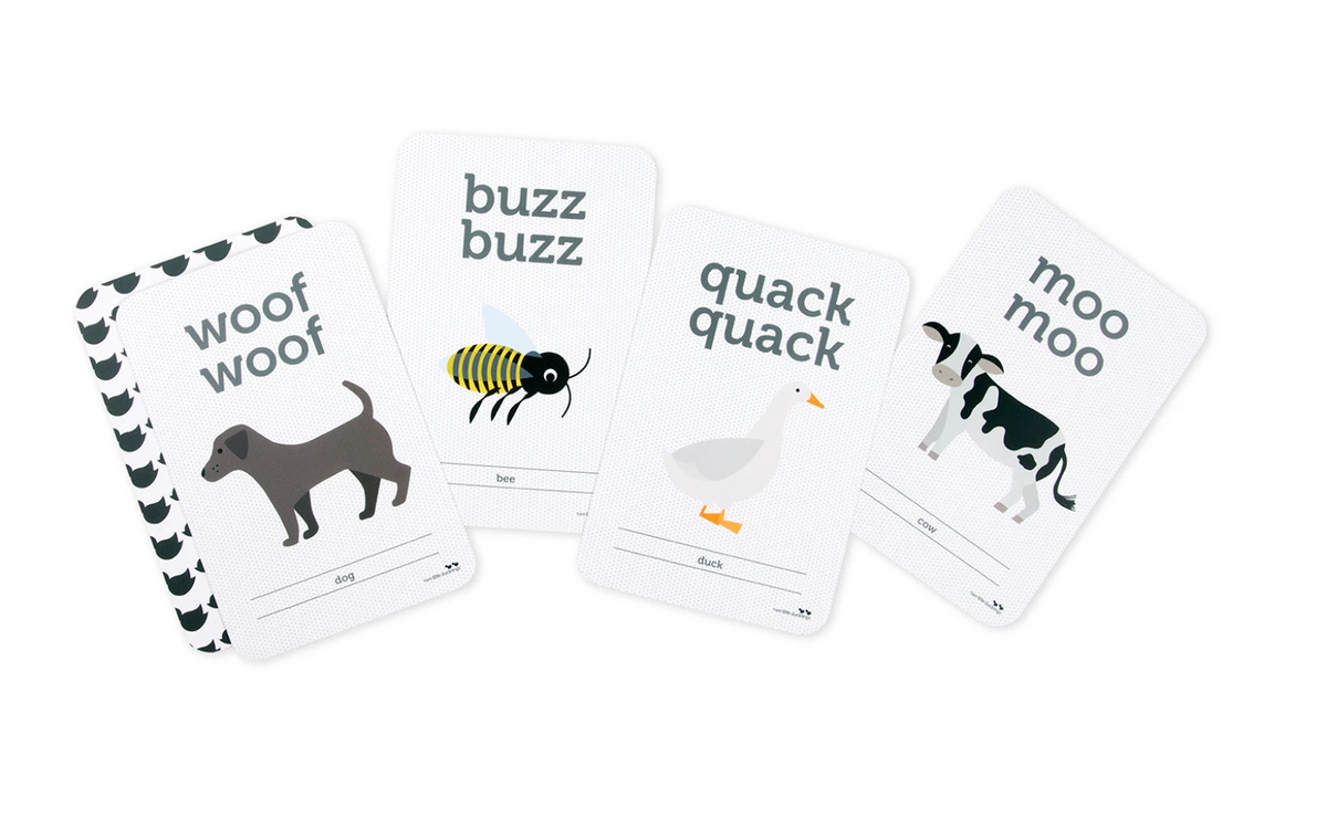 Two Little Ducklings Animal Sounds Flashcards
