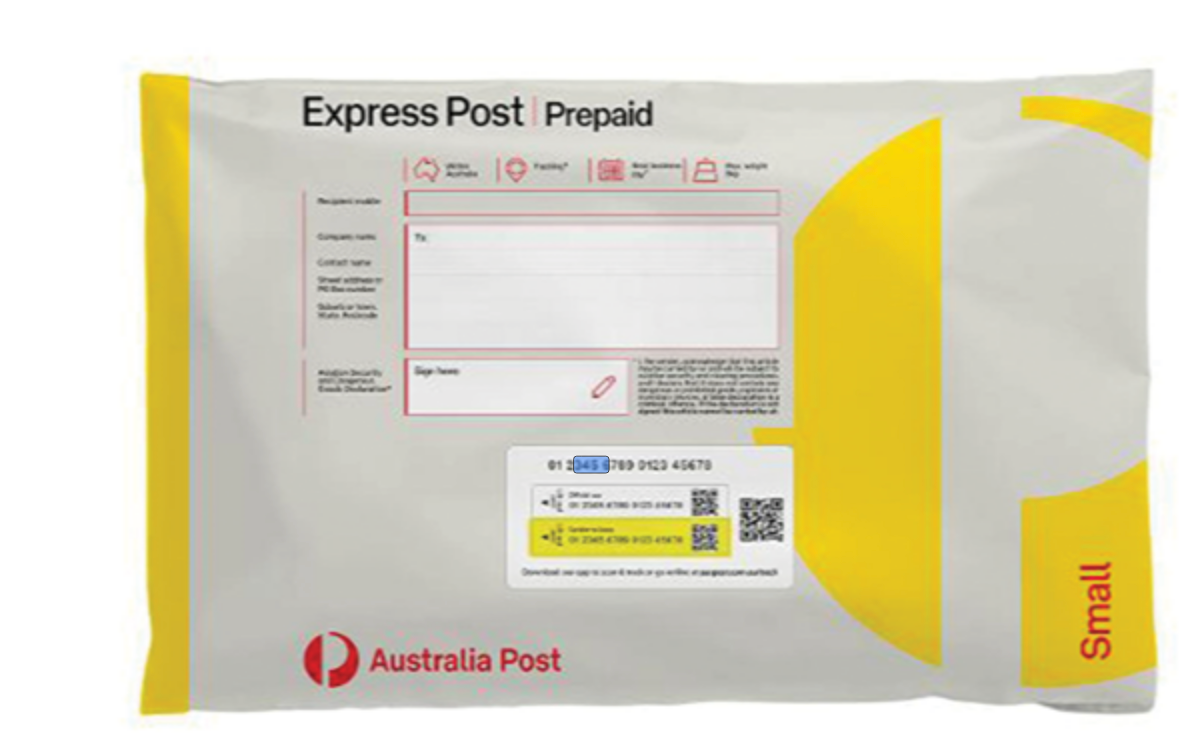 Australia Express Postage Order