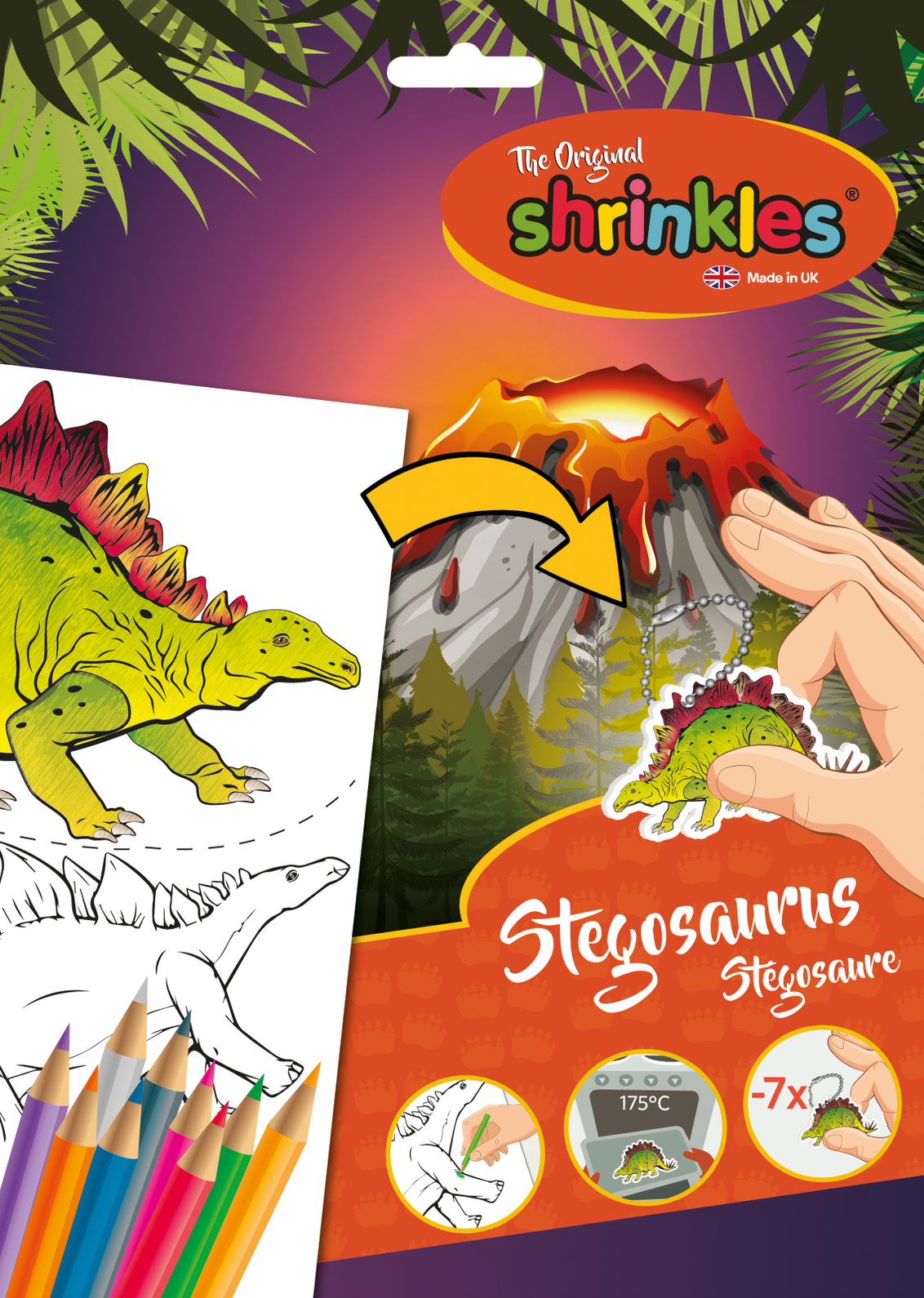 Shrinkles Stegosaurus Pack