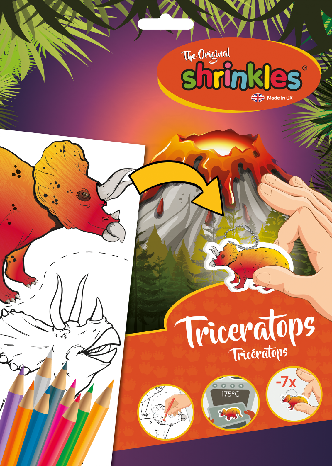 Shrinkles Triceratops Pack