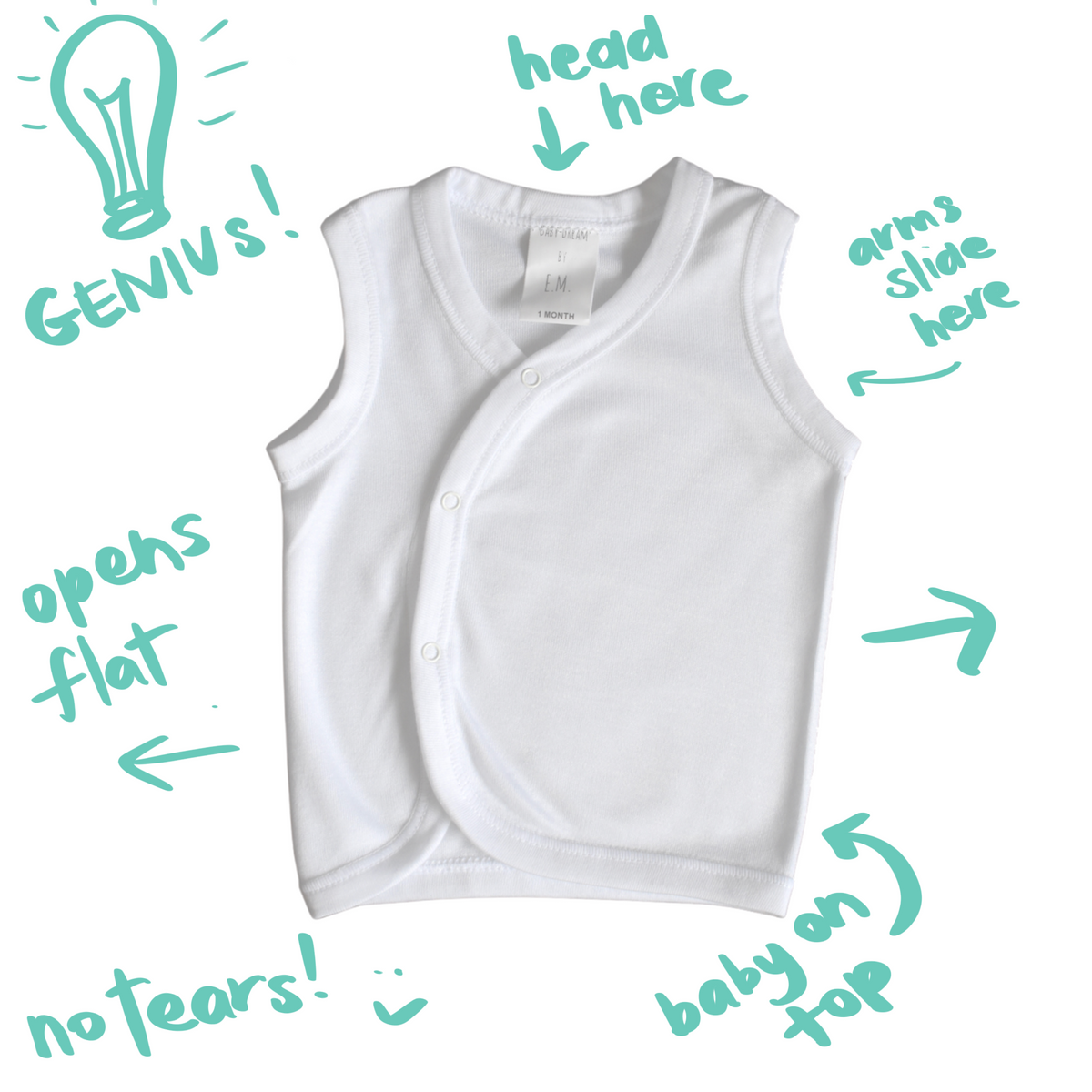 Newborn singlets sales