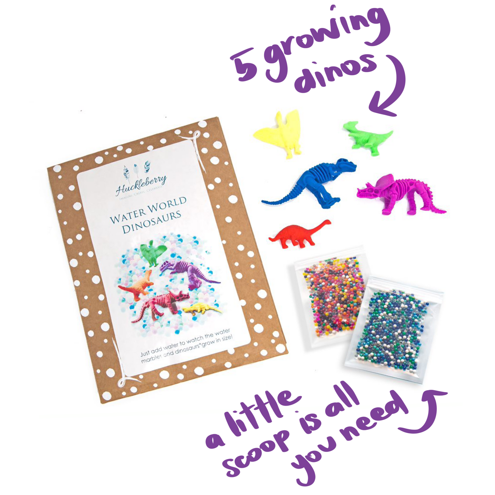 Huckleberry Water World Dinosaurs Orbeez