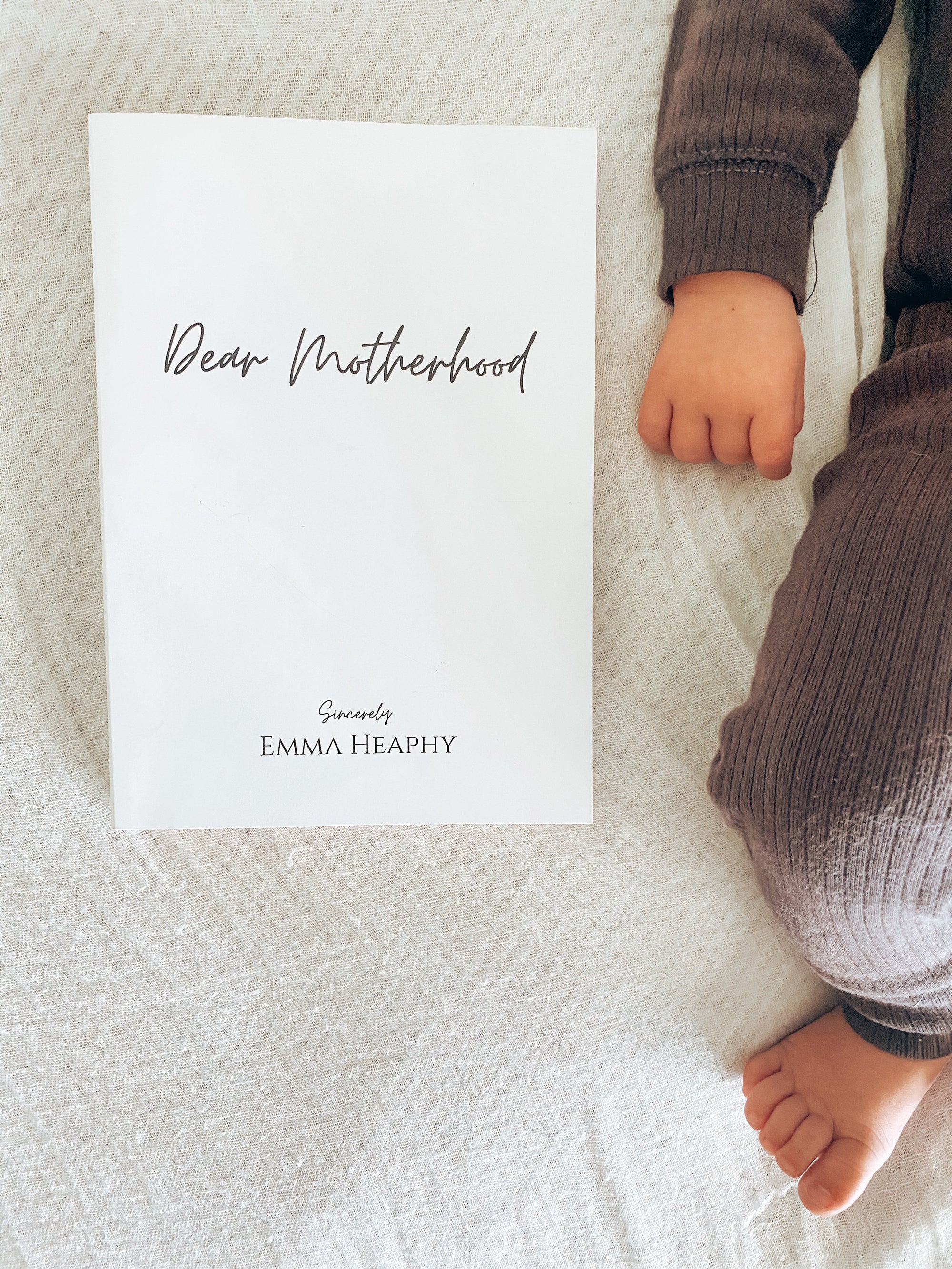 Dear Motherhood Words by Emma Heaphy