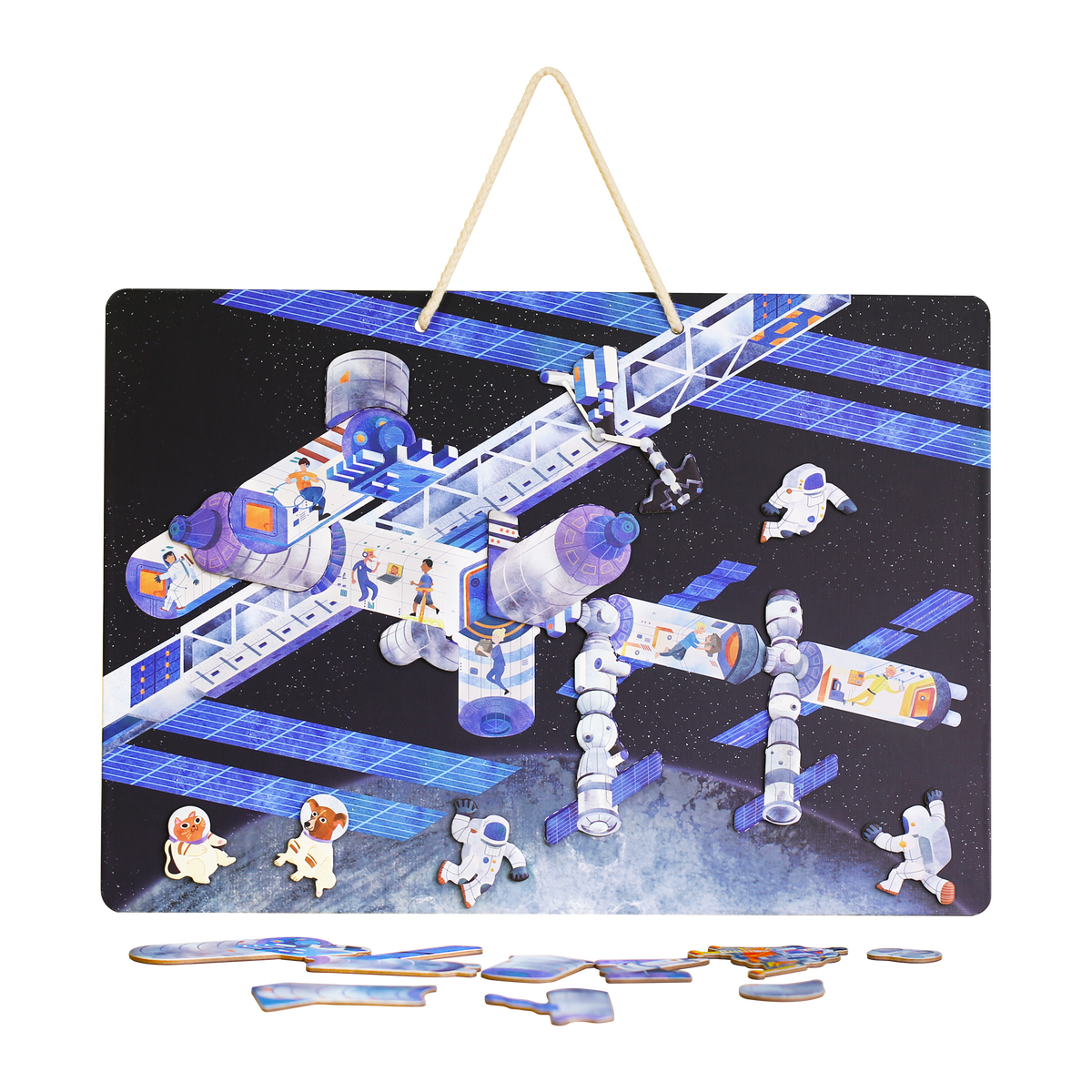 mierEdu magnetic art case - All about space